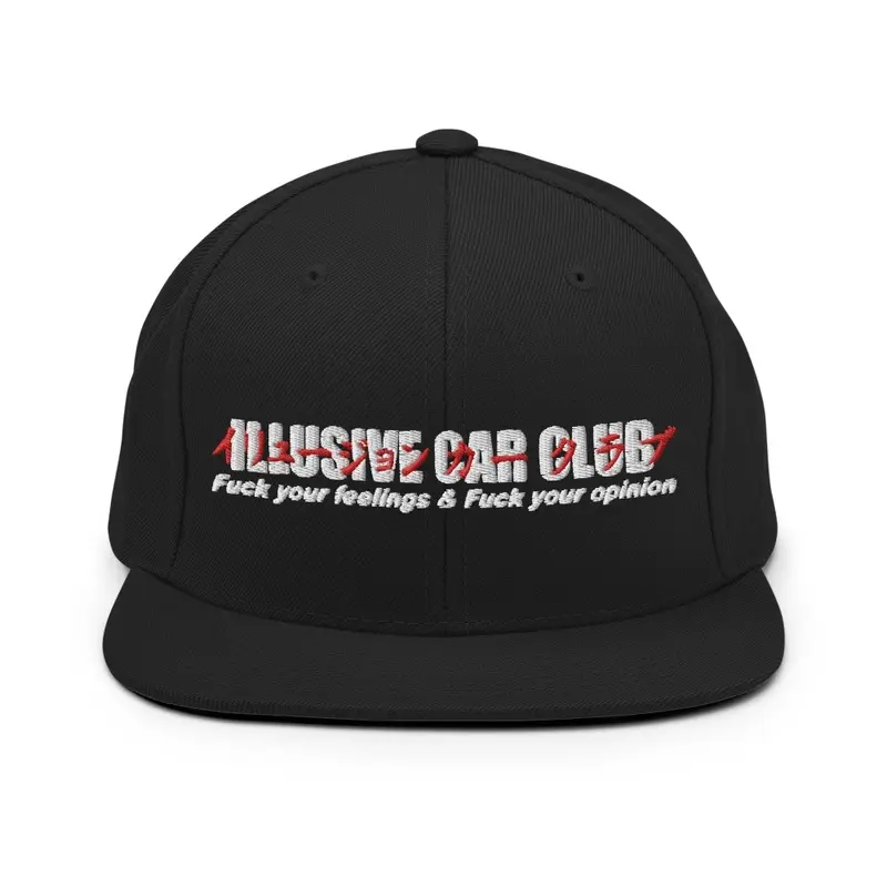 Illusive Car Club banner hat